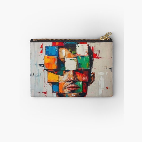 Item preview, My Mind Is In Chaos - Abstract Cubist Portrait designed and sold by Zakshop3.