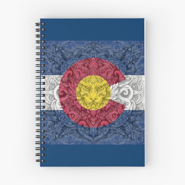 Item preview, Dragon Art Tile 051925 33 Colorado Flag Iconography Series designed and sold by Lazarustci.