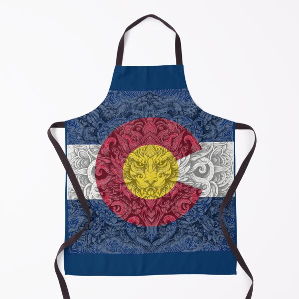 Item preview, Dragon Art Tile 051925 33 Colorado Flag Iconography Series designed and sold by Lazarustci.