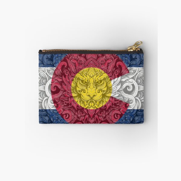 Item preview, Dragon Art Tile 051925 33 Colorado Flag Iconography Series designed and sold by Lazarustci.