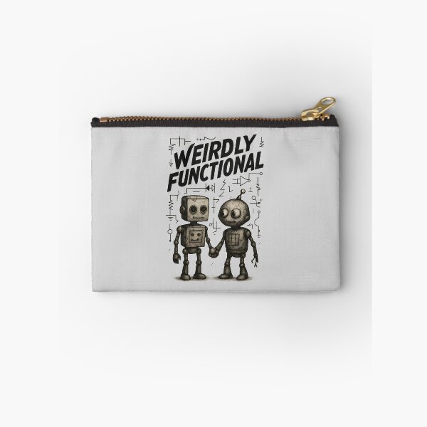 Item preview, Weirdly Functional. Cute wellbeing Robots. designed and sold by Shoot-The-Moon.