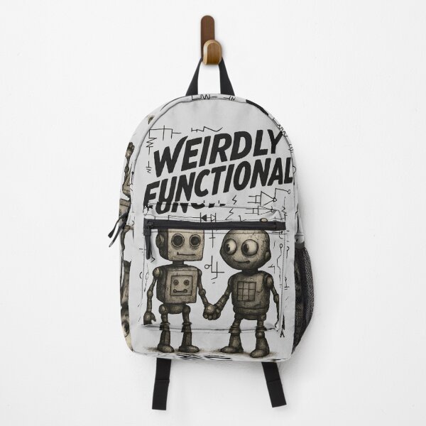 Item preview, Weirdly Functional. Cute wellbeing Robots. designed and sold by Shoot-The-Moon.