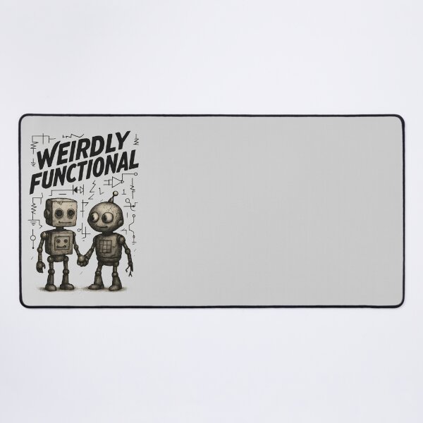 Item preview, Weirdly Functional. Cute wellbeing Robots. designed and sold by Shoot-The-Moon.