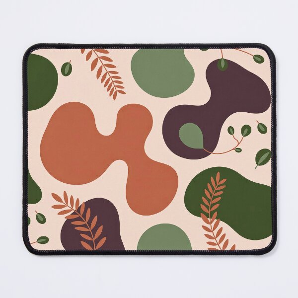 Item preview, Earthy Harmony – Abstract Organic Blobs with Warm Tones designed and sold by pnidesign.