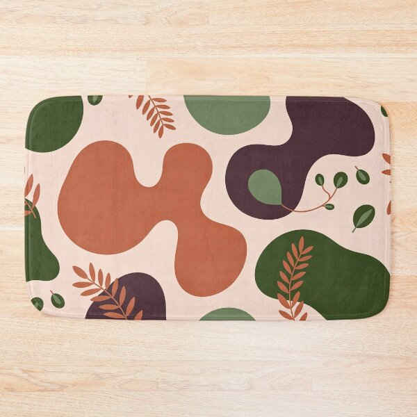 Item preview, Earthy Harmony – Abstract Organic Blobs with Warm Tones designed and sold by pnidesign.