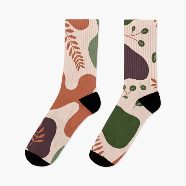 Item preview, Earthy Harmony – Abstract Organic Blobs with Warm Tones designed and sold by pnidesign.