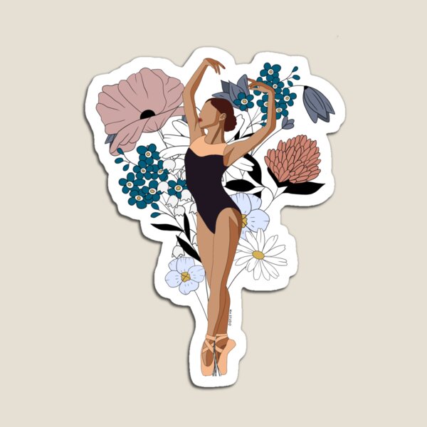 Aperçu de l'œuvre Elegant Ballet Bloom créée et vendue par MH-Studio.