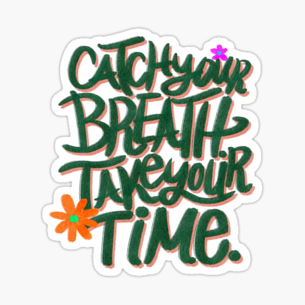 Item preview, Catch your breath  designed and sold by bomi-shin.