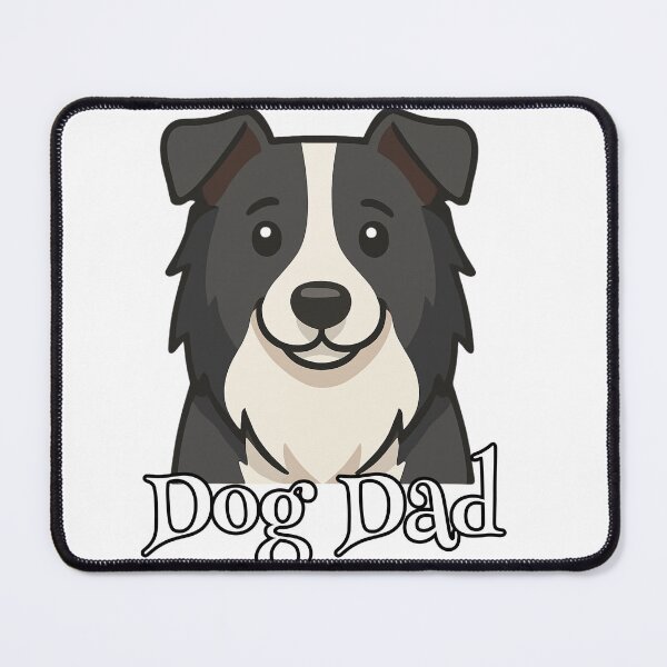 Item preview, Dog Dad – Border Collie Edition | Smart & Loyal Dog Lover Gift designed and sold by Sandy's Cheeky Studio.