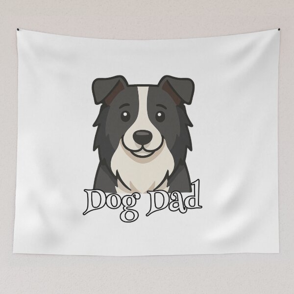 Item preview, Dog Dad – Border Collie Edition | Smart & Loyal Dog Lover Gift designed and sold by Sandy's Cheeky Studio.