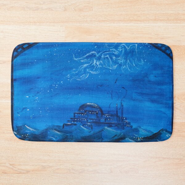 Item preview, Desert Whispers in Azure designed and sold by Rossarosrocksandtrees.