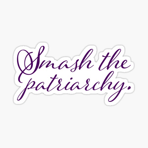 Item preview, Smash the Patriarchy V3 - Aubergine designed and sold by sillyjess.
