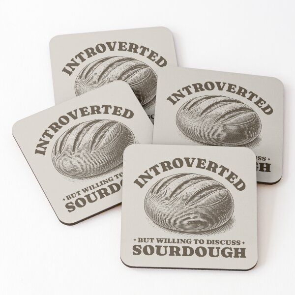 Item preview, Introverted But Willing To Discuss Sourdough Homemade Bread Baker designed and sold by KLArtzStore.