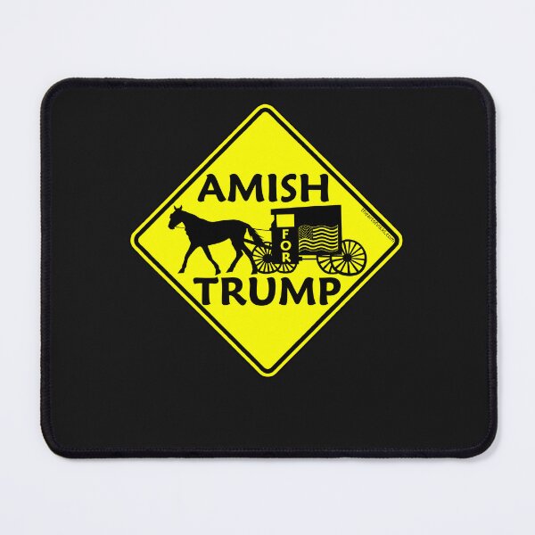 Item preview, Amish For Trump Political Buggy Sign designed and sold by birakllesty.