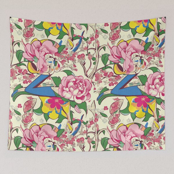 Item preview, French Peony Elegance — Vintage Floral Sketch designed and sold by HEADMADE-TV.