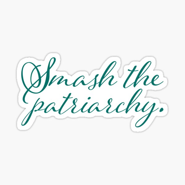 Item preview, Smash the Patriarchy V3 - Peacock designed and sold by sillyjess.
