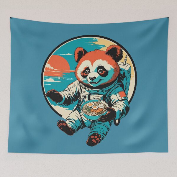 Item preview, Panda Ramen Skyview designed and sold by Anno Meister.