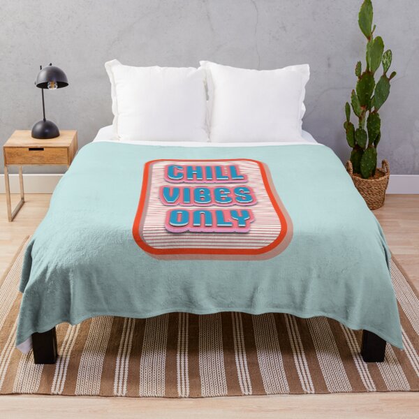 Item preview, Chill Vibes Only Bold Typography Design designed and sold by trepiu.