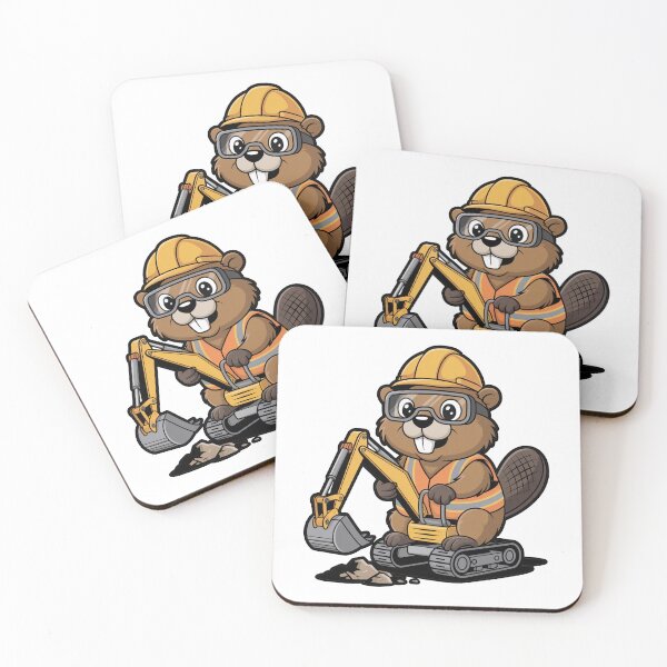 Item preview, Excavator Beaver designed and sold by MonkiFlipp.