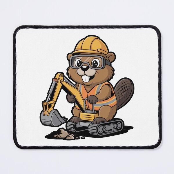 Item preview, Excavator Beaver designed and sold by MonkiFlipp.