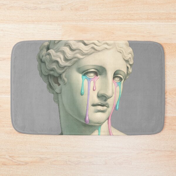 Item preview, Crying Statue Head  Neon Venus Tears  Classical Meltdown designed and sold by Shoot-The-Moon.