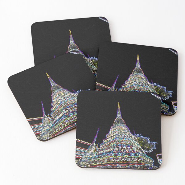 Item preview,  "Golden Thai Temple Wall Pattern – Modern Sacred Art Design" designed and sold by MrNornally.