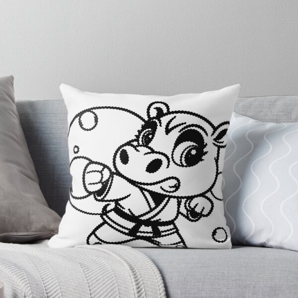 Item preview, Hippopotamus karate designed and sold by Valentina Varol.
