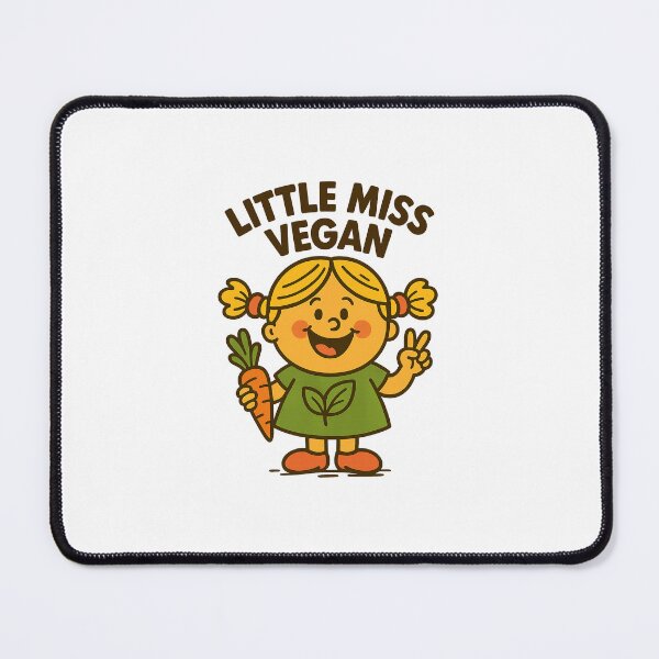 Item preview, Little Miss Vegan designed and sold by Wallace77Art.