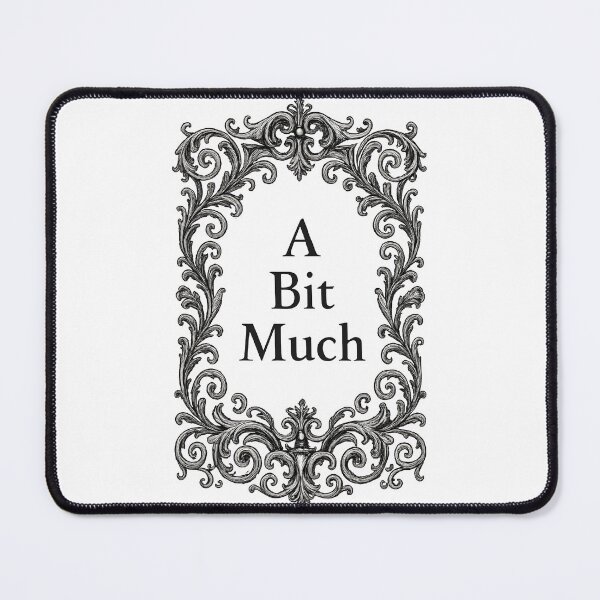 Item preview, A Bit Much Funny Minimal Words, Maximal Drama designed and sold by Shoot-The-Moon.