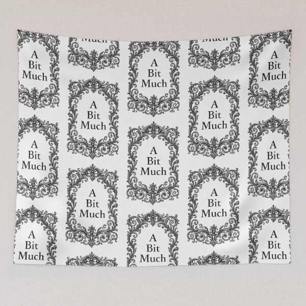 Item preview, A Bit Much Funny Minimal Words, Maximal Drama designed and sold by Shoot-The-Moon.