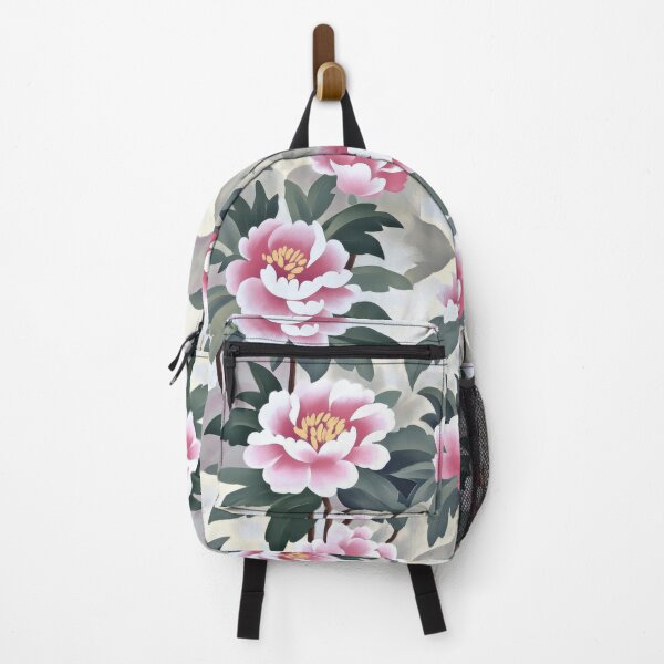 Item preview, Toile Peony Motif — Vintage Sketch designed and sold by HEADMADE-TV.