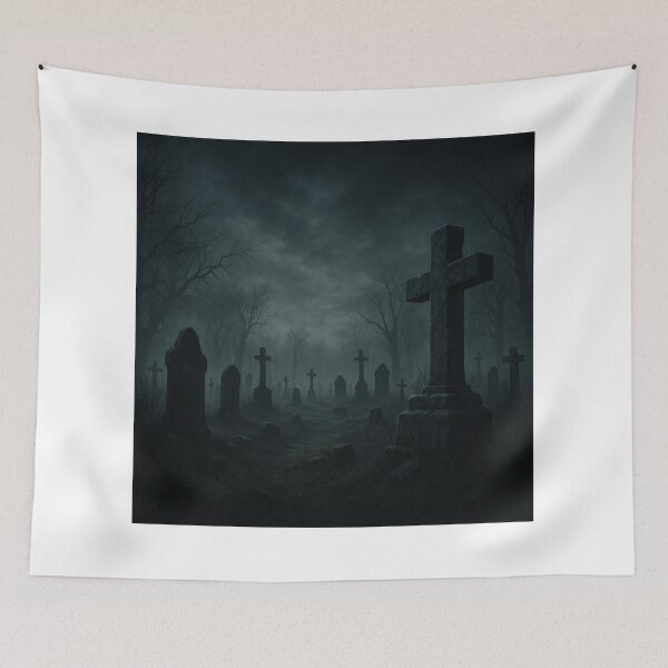 Item preview, Cemetery T-shirt  designed and sold by The H-Style.
