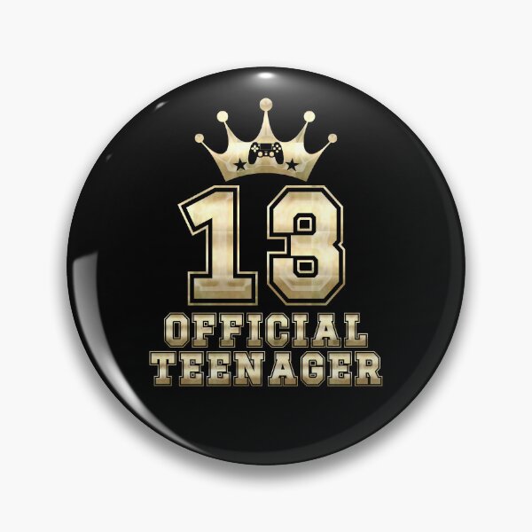 Item preview, Official Teenager 13 Years Old 13th Birthday Gamer [Design-04] designed and sold by NH2019.