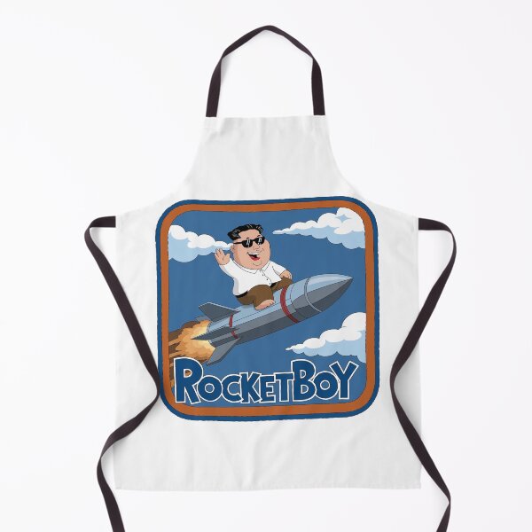Item preview, Rocketman, Rocket, North Korea, supreme leader, funnyfits70, Humor, Funny, retro, vintage, funny quotes, animal humor, designed and sold by FunnyFits70.