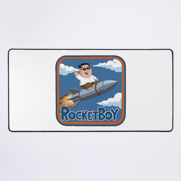 Item preview, Rocketman, Rocket, North Korea, supreme leader, funnyfits70, Humor, Funny, retro, vintage, funny quotes, animal humor, designed and sold by FunnyFits70.