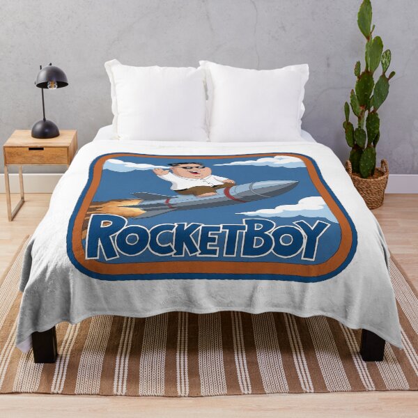 Item preview, Rocketman, Rocket, North Korea, supreme leader, funnyfits70, Humor, Funny, retro, vintage, funny quotes, animal humor, designed and sold by FunnyFits70.