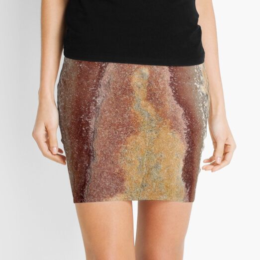Arch in Ochre Mini Skirt
