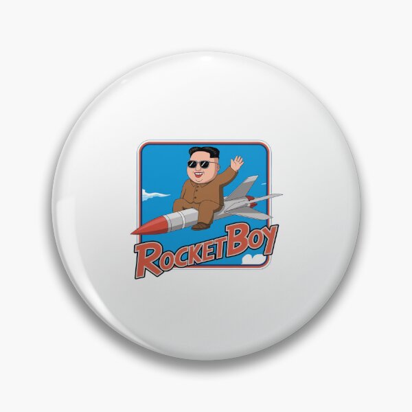 Item preview, Rocketman, Rocket, North Korea, supreme leader, funnyfits70, Humor, Funny, retro, vintage, funny quotes, animal humor, designed and sold by FunnyFits70.