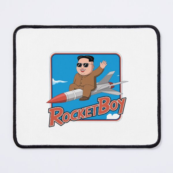 Item preview, Rocketman, Rocket, North Korea, supreme leader, funnyfits70, Humor, Funny, retro, vintage, funny quotes, animal humor, designed and sold by FunnyFits70.