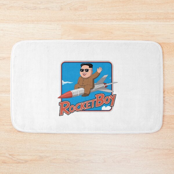 Item preview, Rocketman, Rocket, North Korea, supreme leader, funnyfits70, Humor, Funny, retro, vintage, funny quotes, animal humor, designed and sold by FunnyFits70.