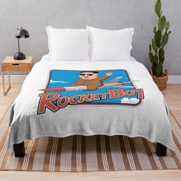 Item preview, Rocketman, Rocket, North Korea, supreme leader, funnyfits70, Humor, Funny, retro, vintage, funny quotes, animal humor, designed and sold by FunnyFits70.