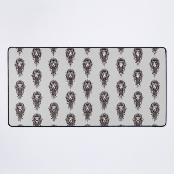 Item preview, Ornate Armored Lion Head – Regal Baroque Warrior King Design designed and sold by IdeaSmith.