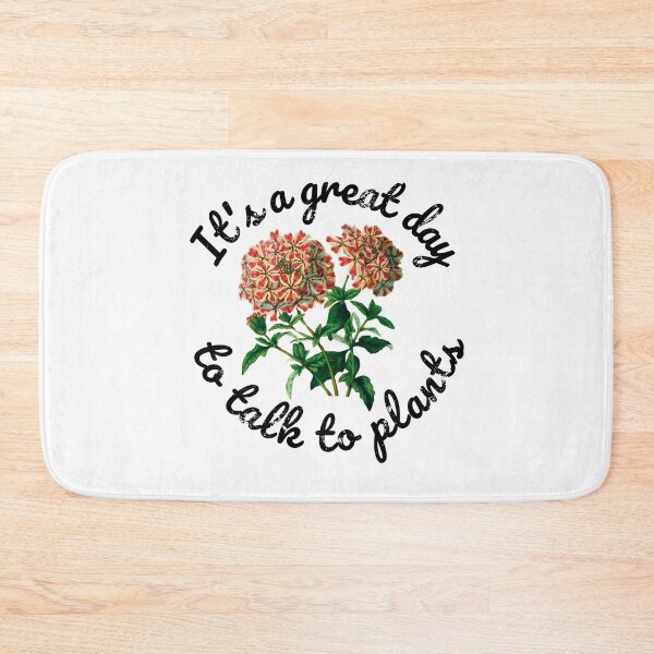 Item preview, Great day to talk to plants: vintage verbena designed and sold by MySciPic.
