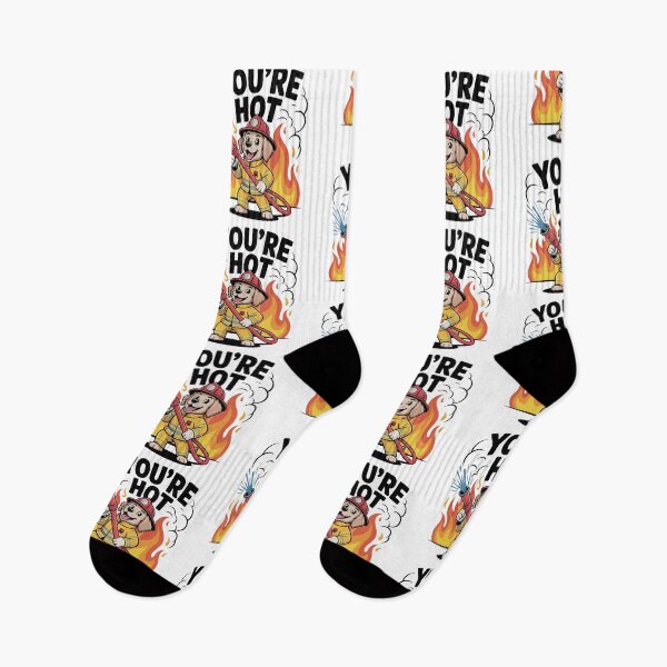 Item preview, You Are Hot Dog Firefighter designed and sold by MonkiFlipp.