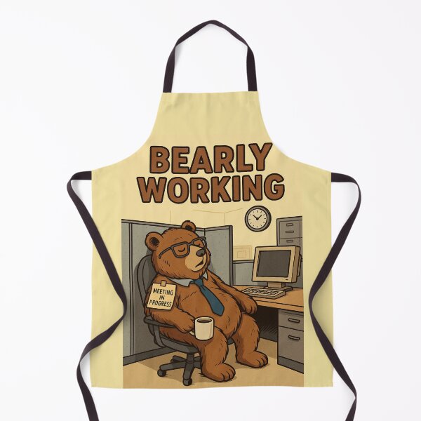 Item preview, Bearly Working – Office Nap Champ designed and sold by A Sinister Sly.