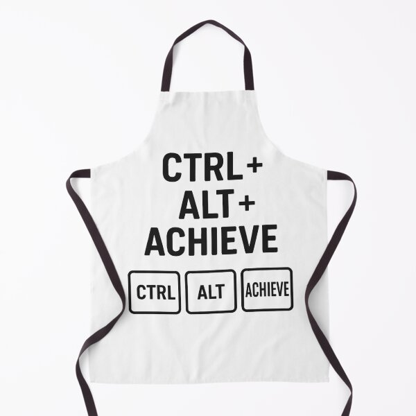 Item preview, CTRL + ALT + ACHIEVE designed and sold by TheWonkyEaselCo.