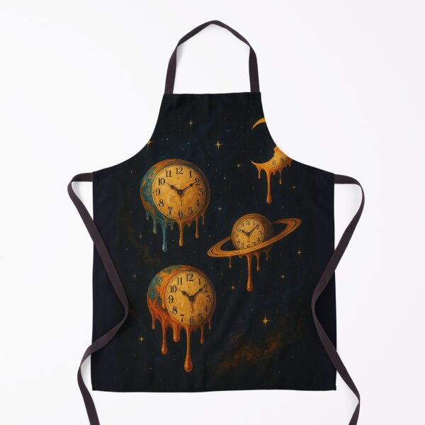 Item preview, Time Drips Eternal – Surreal Space Clocks designed and sold by A Sinister Sly.