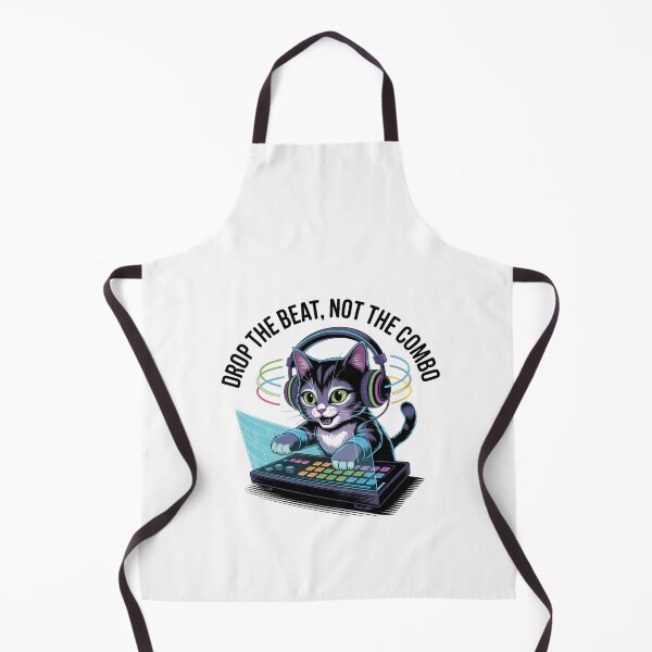 Item preview, DJ Cat – Drop the Beat Not the Combo designed and sold by EpicMediaShop.
