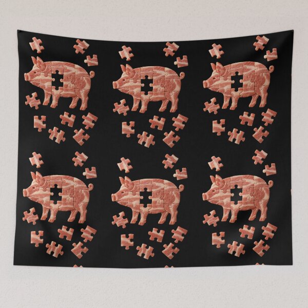 Item preview, Pork Puzzle - A Jigsaw of Bacon designed and sold by Zakshop3.