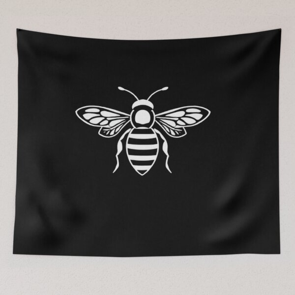 Item preview, Industrious Bee Silhouette | Nature's Worker Graphic designed and sold by Negative Space Art.